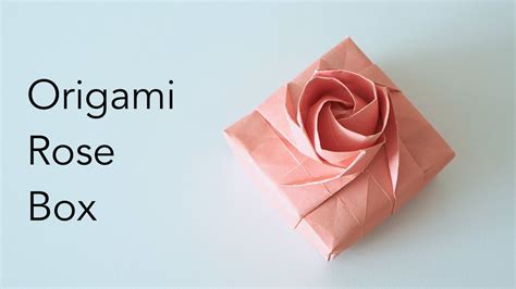 Make Origami Withme Origami Kawasaki Rose Box Designed By Toshikazu Kawasaki And Du Xiao Kang