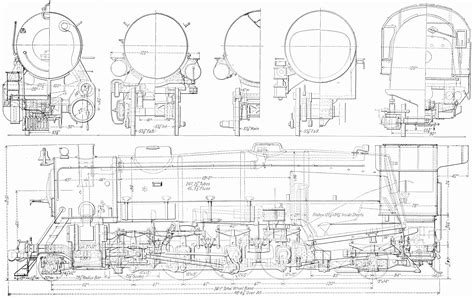 Steam Locomotive Blueprints