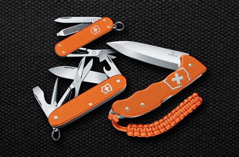 Victorinox Announced The Tiger Orange Alox Swiss Army Knife