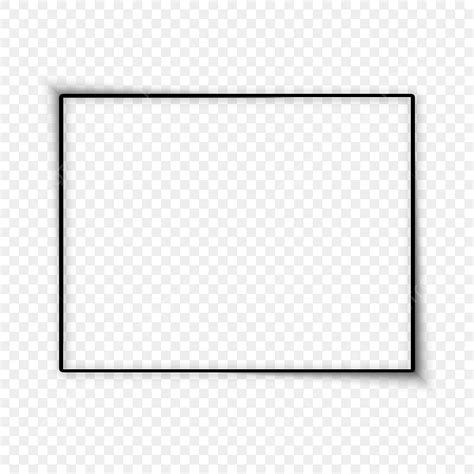 Black Square Frame Vector Hd Images Square Frame Frame Clipart