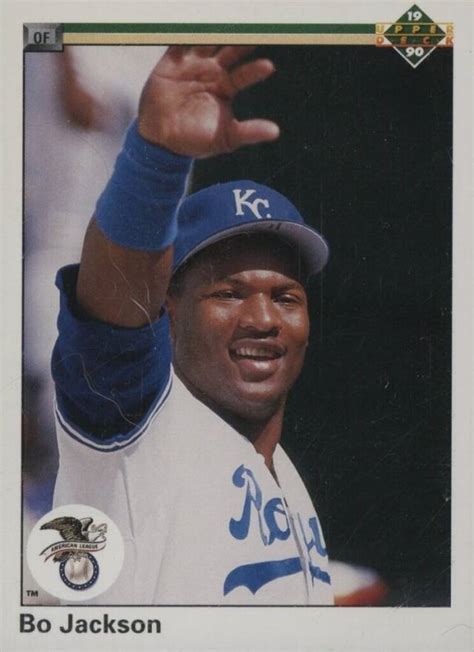 1990 Upper Deck Bo Jackson 75 Baseball VCP Price Guide