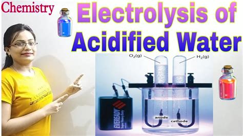 DG Pathshala Electrolysis Of Acidified Water Electrolysis Topic For