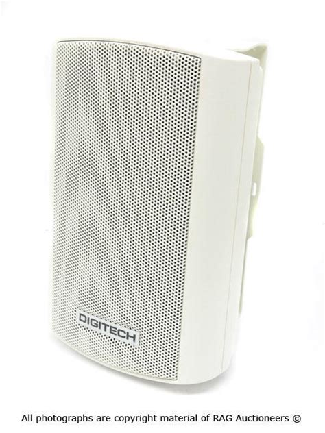 Other Speakers Digitech Two Way Indoor Outdoor Speakers WHITE