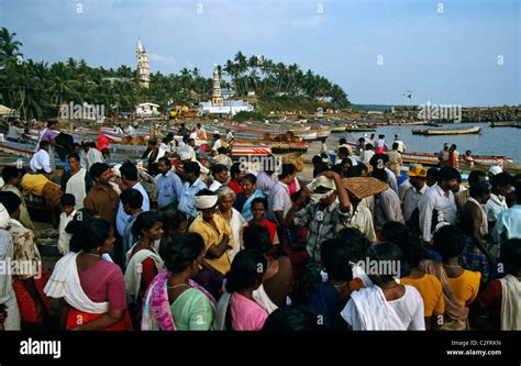 Beach Kerala India Stock Photo - Alamy