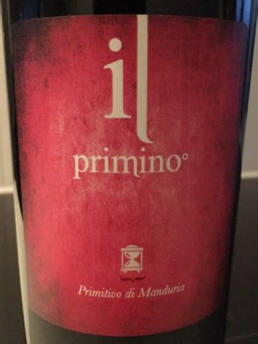 Il Primino Primitivo Di Manduria Vivino Canada