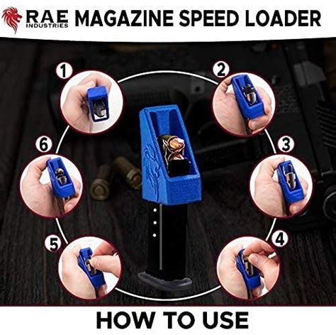 Raeind Speedloader For Glock Handguns Double Single Stack Magazine