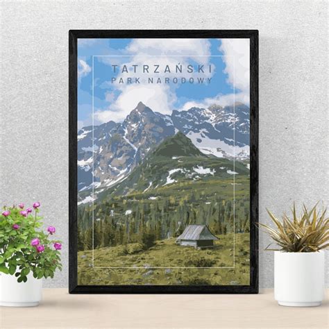 Plakat Tatry Tatrzański Park Narodowy Gąsienicowa Cena Opinie