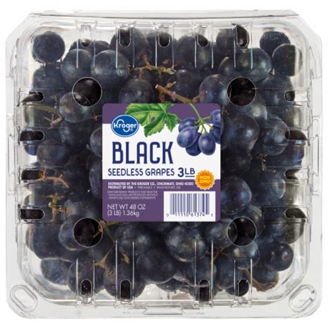 Black Seedless Grapes