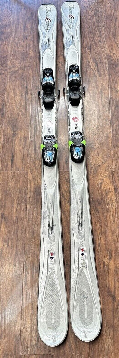 K T Nine True Luv Womens Downhill Skis Cm W Marker Bindings Ebay