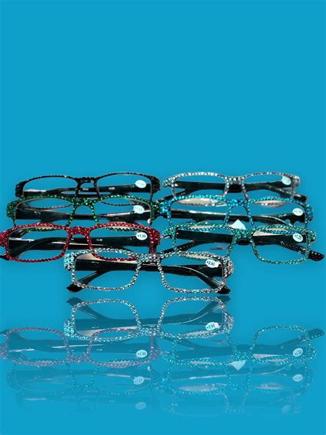 Glamourrhinestonebling Reading Glassesgenuine European Crystalssassyfull Crystalssparkly