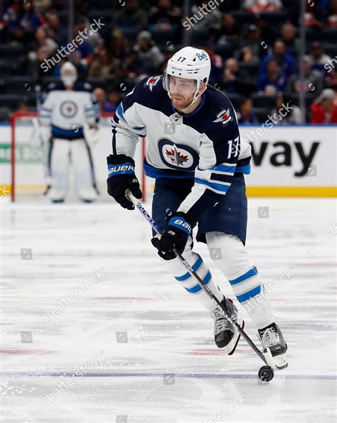 Winnipeg Jets Center Adam Lowry 17 Editorial Stock Photo - Stock Image ...