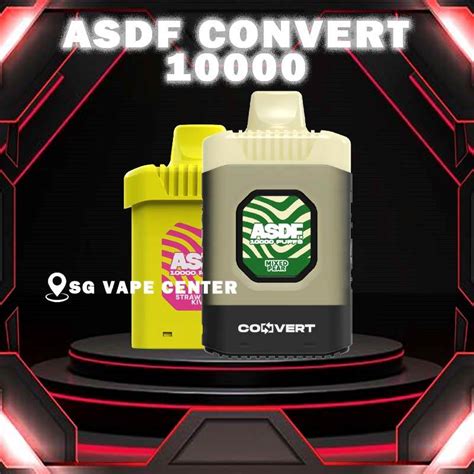 Asdf Convert Disposable Sg Vape Center