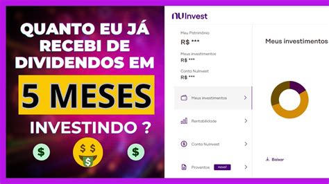 Quanto Eu J Recebi De Dividendos Em Meses Investindo Fundos