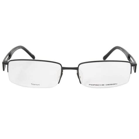 Porsche Design Prsh Optg P8703 A 56 56 18 145 Mm Rectangular Eyeglass Frames Matte Black