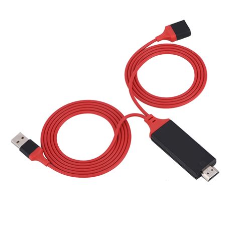 3 Colors Phone To Hdmi Cable For Ios Interface Digital Av Adapter 1080p Plug Play For Ios