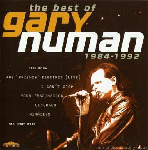 Gary Numan Albums The Best Of Gary Numan 1984 To 1992 1996