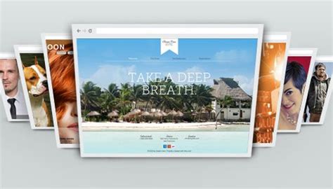 Own It Island Hotel Wix Template Wix Website Career Web Design