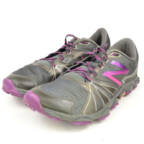 New Balance Minimus 1010v2 Womens Size 11 Gray Pink Purple Trail Sneakers Ebay