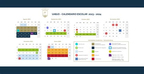 Calendario Escolar Uabjo Image To U