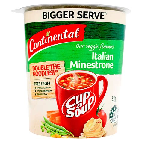 Continental Cup A Soup Italian Minestrone 52g The Reject Shop