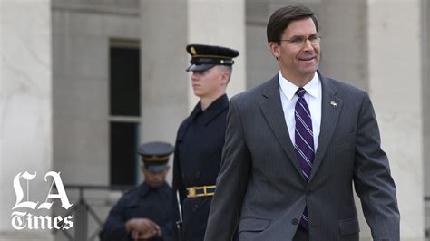 President Trump Fires Defense Secretary Mark Esper Youtube