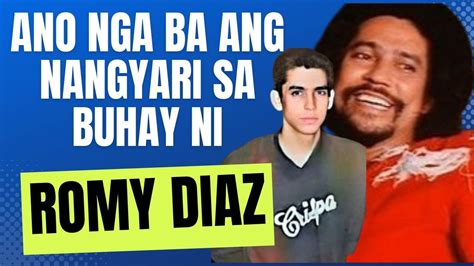 Biography Of Romy Diaz Isa Sa Mga Mahuhusay Na Kontrabida Sa Pelikulang