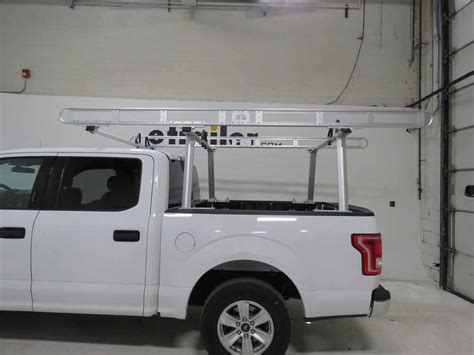 2019 Ford F-150 Buyers Products Over-The-Cab Truck Bed Ladder Rack - Aluminum - 800 lbs