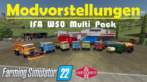 LS22 Modvorstellung IFA W50 Multi Pack PC Farming Simulator 22