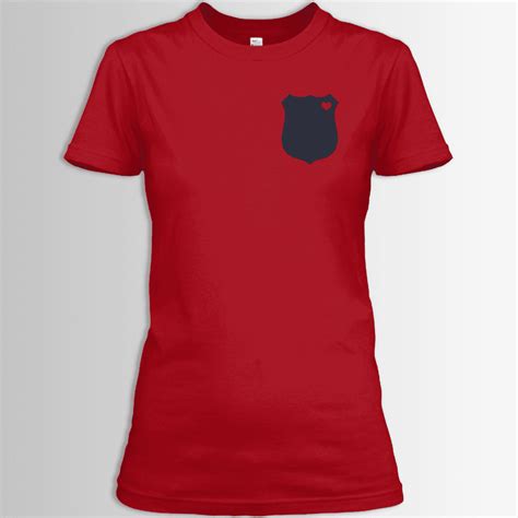 Police Badge Love L E O And Emergency Police T Shirt Getshirtz