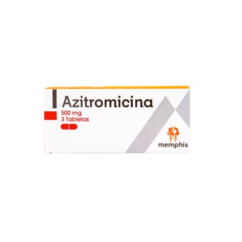 Azitromicina 500 Mg Caja X 3 Tabletas