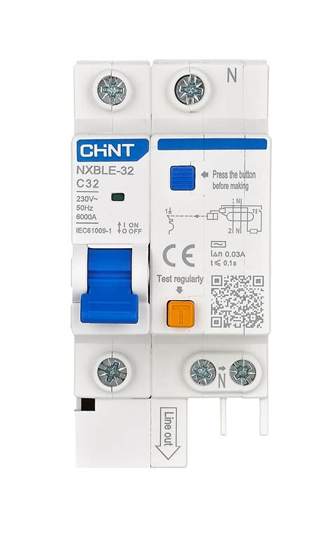 Nxble Residual Current Operated Circuit Breaker Rcbo Chint Global