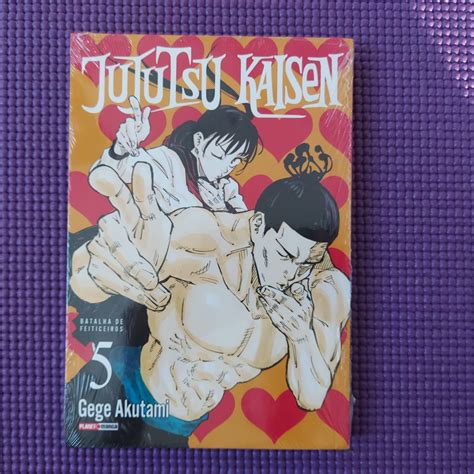 Jujutsu Kaisen N° 05 Novo Lacrado Mangá Pt Br Shopee Brasil