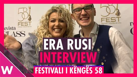 Era Rusi Eja Merre Fik Interview Wiwibloggs Youtube