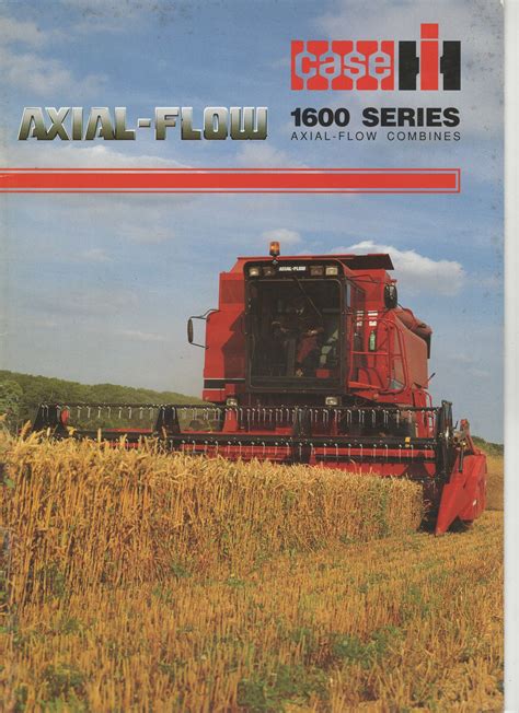 Case IH 1600 Series Combine Sales Brochure SPS Parts