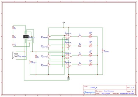 Battery Monitoring Circuit Oshwlab