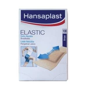 Hansaplast Elastic Strips Plaster Luka Berubat First Aid Strips