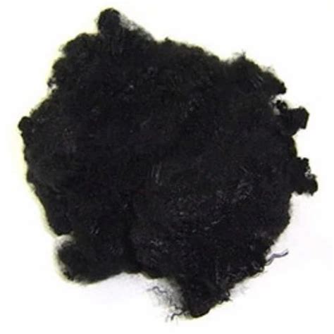 Krs Black Recycled Polyester Staple Fibre At Rs Kilogram In Valsad