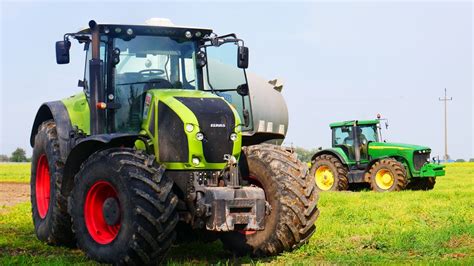 Gnojowica I Orka Poplonu Johndeere Claas Axion