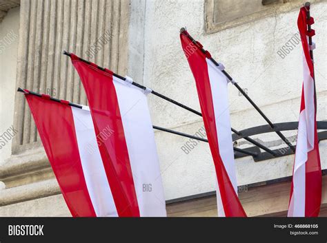 Red White Flags Image & Photo (Free Trial) | Bigstock