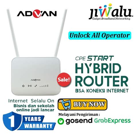 Jual Advan Cpe Start Hybrid Modem Wifi Router G Lte Unlock All