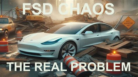 Tesla Fsd Nightmare Construction Zone Chaos No Fixes In Sight Youtube