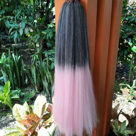 Jual Cemara Ombre Mix Warna Extension Rambut Sintetis Rambut Sambung