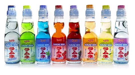 Buy Shirakiku Ramune Japanese Soda Variety Pack 8 Glass Bottles