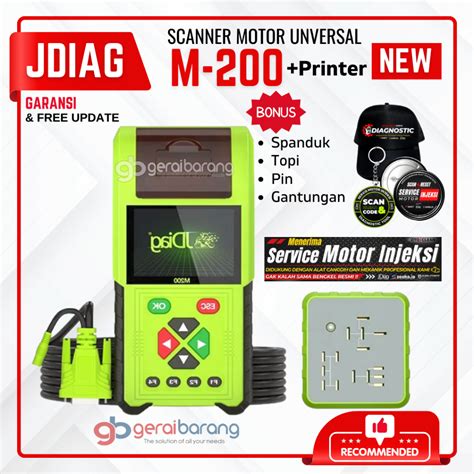 Jual Scanner Motor Injeksi JDiag Universal Diagnostik Scan Tool JDIAG