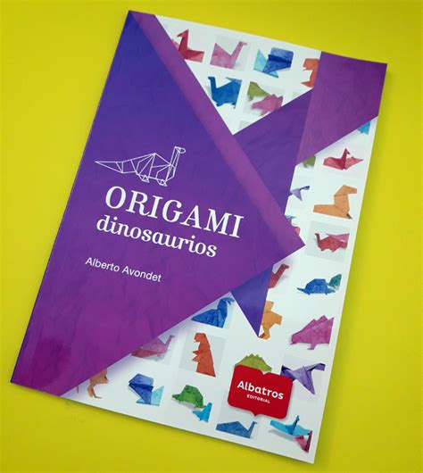 Libro Origami Dinosaurios Origami Al Alma