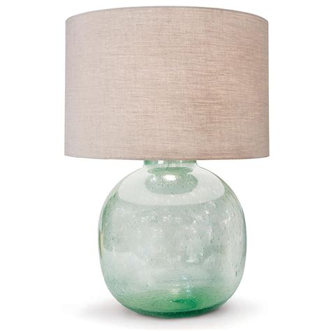 Seeded Recycled Glass Table Lamp - GDC Home