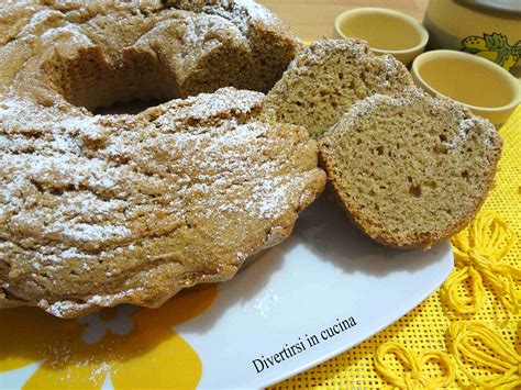 Ciambellone Con Farina Integrale Divertirsi In Cucina