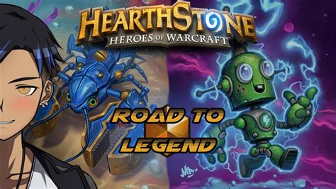 HEARTHSTONE ROAD TO LEGEND Platinum Games Mech Mage Deck YouTube