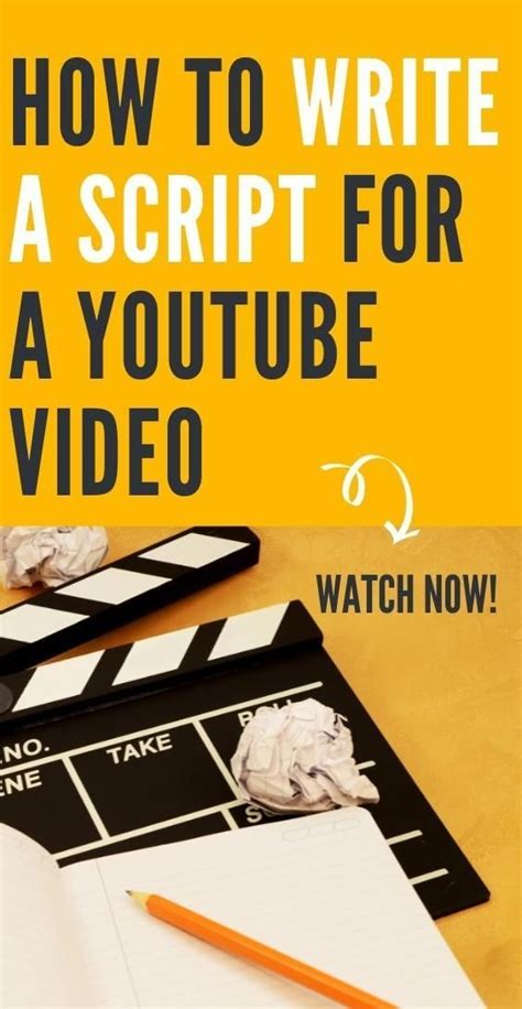 How To Write A Script For A Youtube Video Script Writing For Youtube