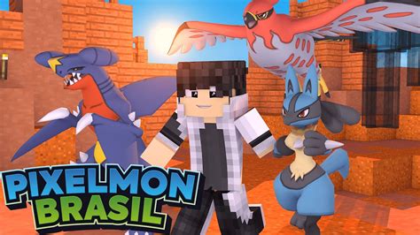 Come Ando No Melhor Servidor Pixelmon Brasil Youtube